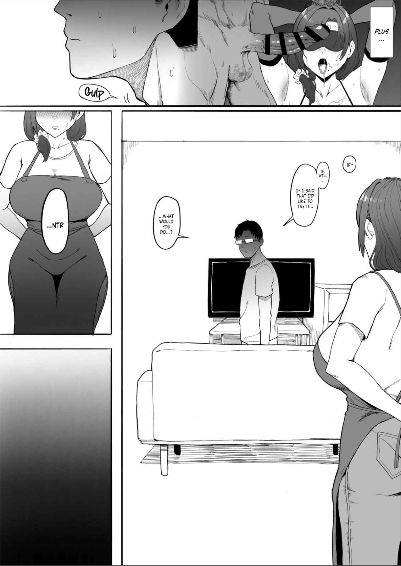 Hentai Manga Comic-Housewife Yukari-san NTR-Read-9